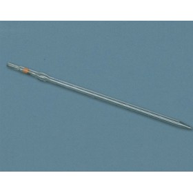 Pipette B 0 en haut 1ml 1/10 sans boule g.brune (x1)